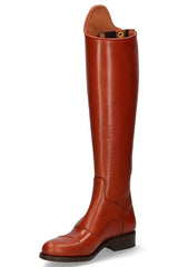Bota Hípica Mujer con Elástico Cuero