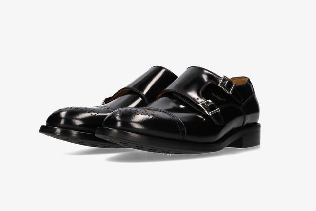 Monkstrap antik negro