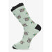 Green koala sock