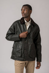 Chaqueta Encerada Burley Verde