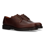 ZAPATO CAMPERO LISO CON CORDONES