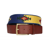 Cinturón Étnico Verde Azul y Amarillo