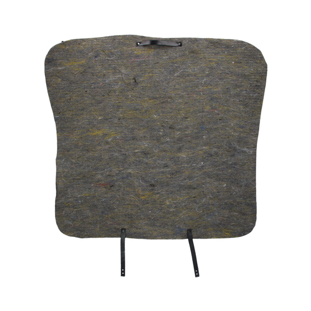 Sudadero de fieltro gris