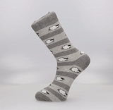 CHAUSSETTE EN MOUTON GRIS