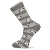 CHAUSSETTE EN MOUTON GRIS