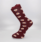 CHAUSSETTE ŒUF BORDEAUX
