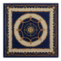 BLUE CHAIN SCARF