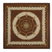 Écharpe à chaîne marron