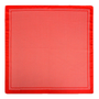 Red crow's foot cloth
