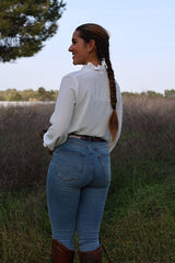 Blusa Volantito Cuello