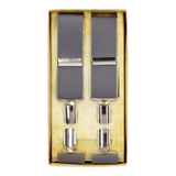 Bretelles de robe grises unies