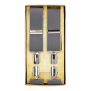 T GRIS LISSE (FERMETURE SUPÉRIEURE)