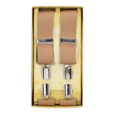 Robe à bretelles beige unie