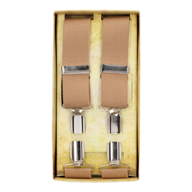 Robe à bretelles beige unie