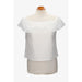 Blusa perforada volante