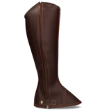 GAITER WITH BROWN ZIP