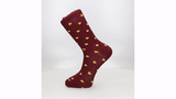 CHAUSSETTES CANARD BORDEAUX