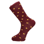 CHAUSSETTES CANARD BORDEAUX