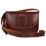 Rociero Leather Bag Ad. Baticola with Valverde del Camino Strap