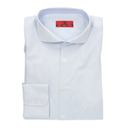 CHEMISE-ROBE BLEU CLAIR À PERLES