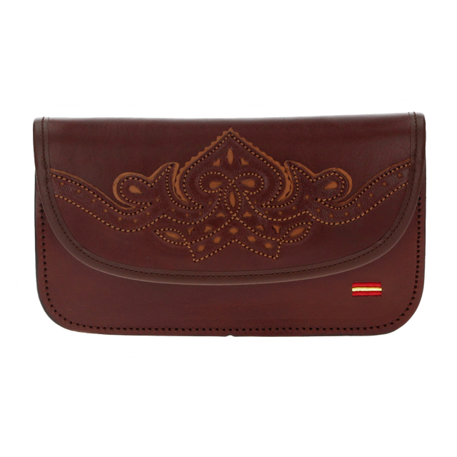 Rociero Bag Embroidered Flag of Spain Valverde del Camino