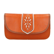 SAC EN JEAN NATUREL À BANDE COUPÉE