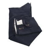 Cairel Calzona Doublé Élastique Bleu Marine