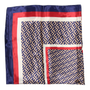 BLUE DECORATIVE HANDKERCHIEF