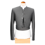 Chaqueta y Chalequillo Gris Medio