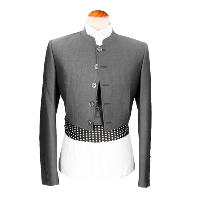 CHAQ. Y CHALECO ALPACA NACIONAL GRIS MED