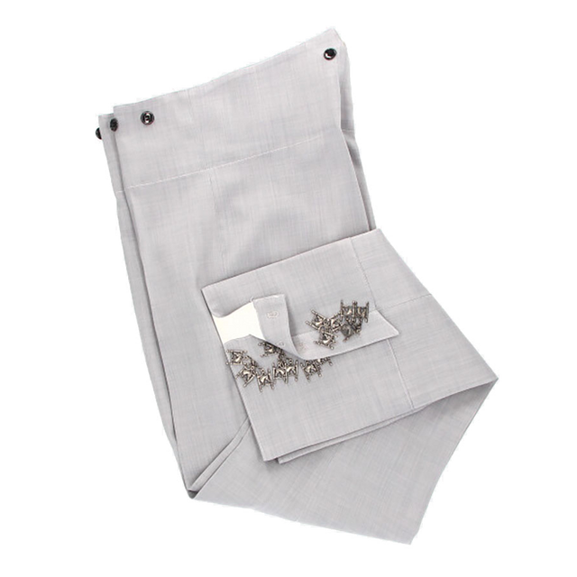 Cairel Elastic Calzona Unlined Silver Gray