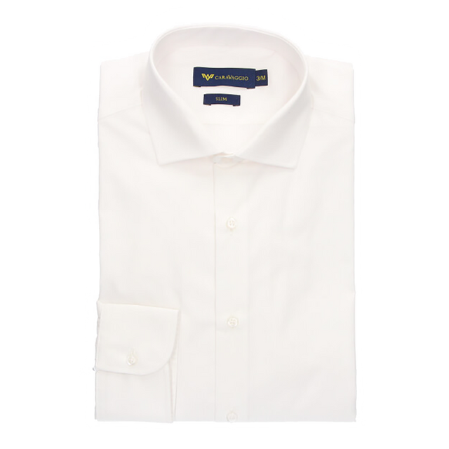 WHITE COLLARED SHIRT