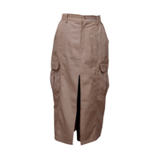 JUPE MIDI EN JEAN PIERRE