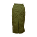 GREEN MIDI SKIRT
