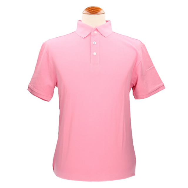 PINK COTTON POLO SHIRT