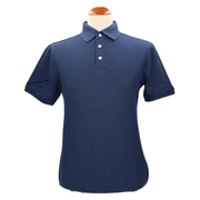 NAVY COTTON POLO SHIRT
