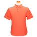 ORANGE COTTON POLO SHIRT