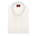 CHEMISE BLANCHE EN LIN À COL BOUTONNÉ