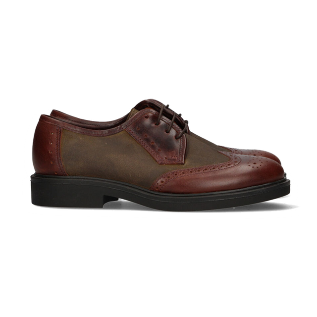 P/VEGA BLUCHER KAKI/CUIR