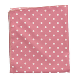 PAÑUELO CUELLO LUNARES ROSA