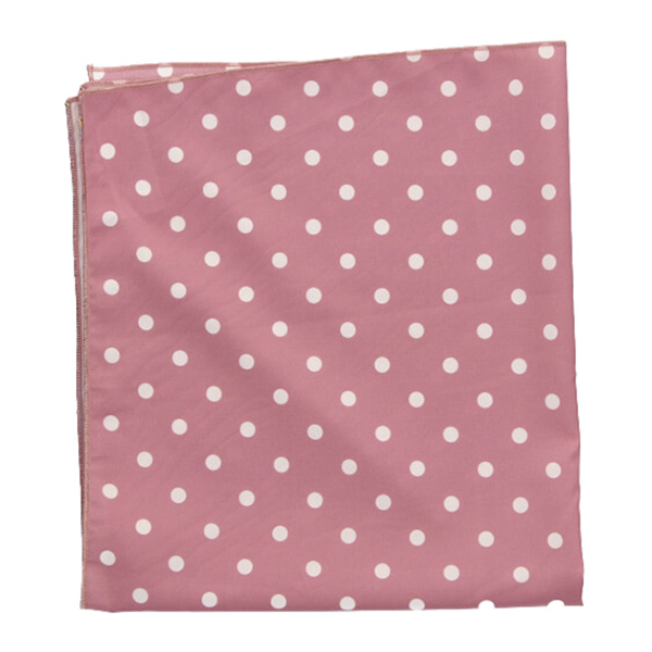 PAÑUELO CUELLO LUNARES ROSA
