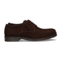 Plain brown suede blucher