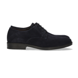 PLAIN BLUCHER IN MARINE SUEDE