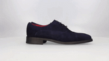 Blue Suede English Shoe