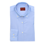 LIGHT BLUE POPLIN SHIRT WITH WHITE LINE