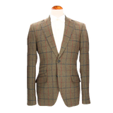 Tuscany Green Checkered Blazer