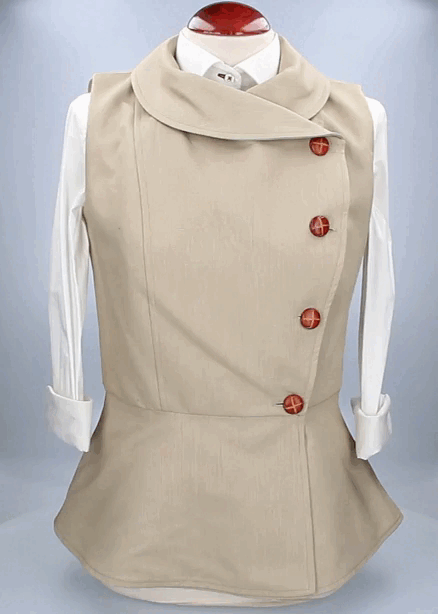 Chaleco Levante Beige