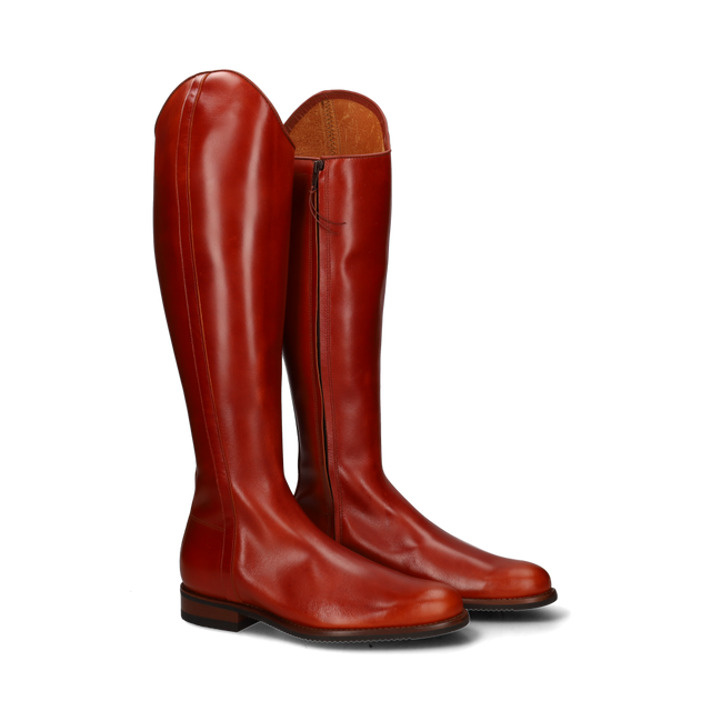 Bota Hípica Cremallera Bronce Piso Vibram Valverde del Camino