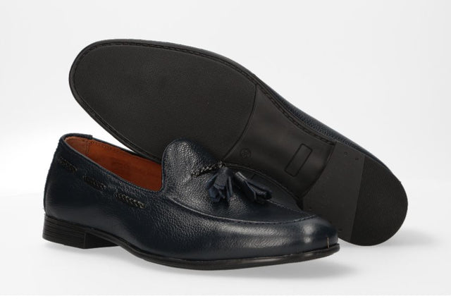 Blue Tassel Shoe