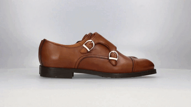 BOUCLE MONKSTRAP PARIS BOX - CUIR DE VEAU